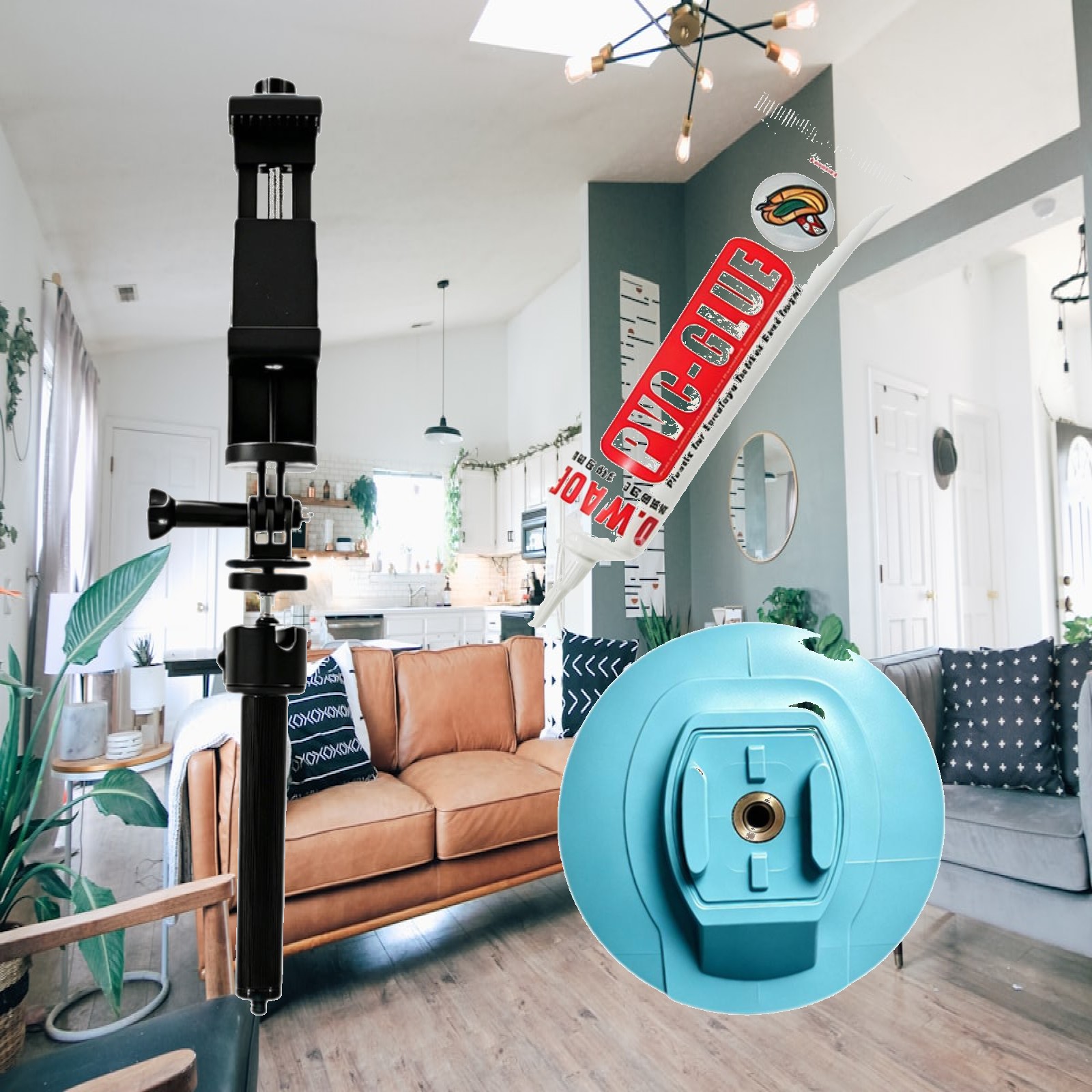 Fishing Camera - Kayak Phone Holder Sports Camera Holder