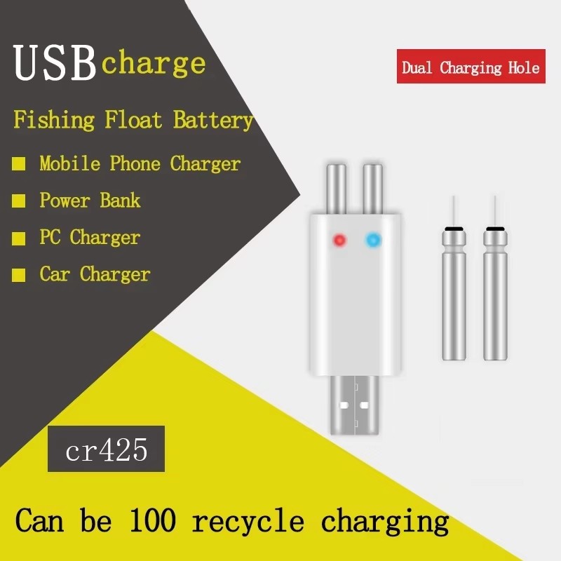 Rechargeable CR425 CR322 Batte - Fish Finder Charger recension och pris