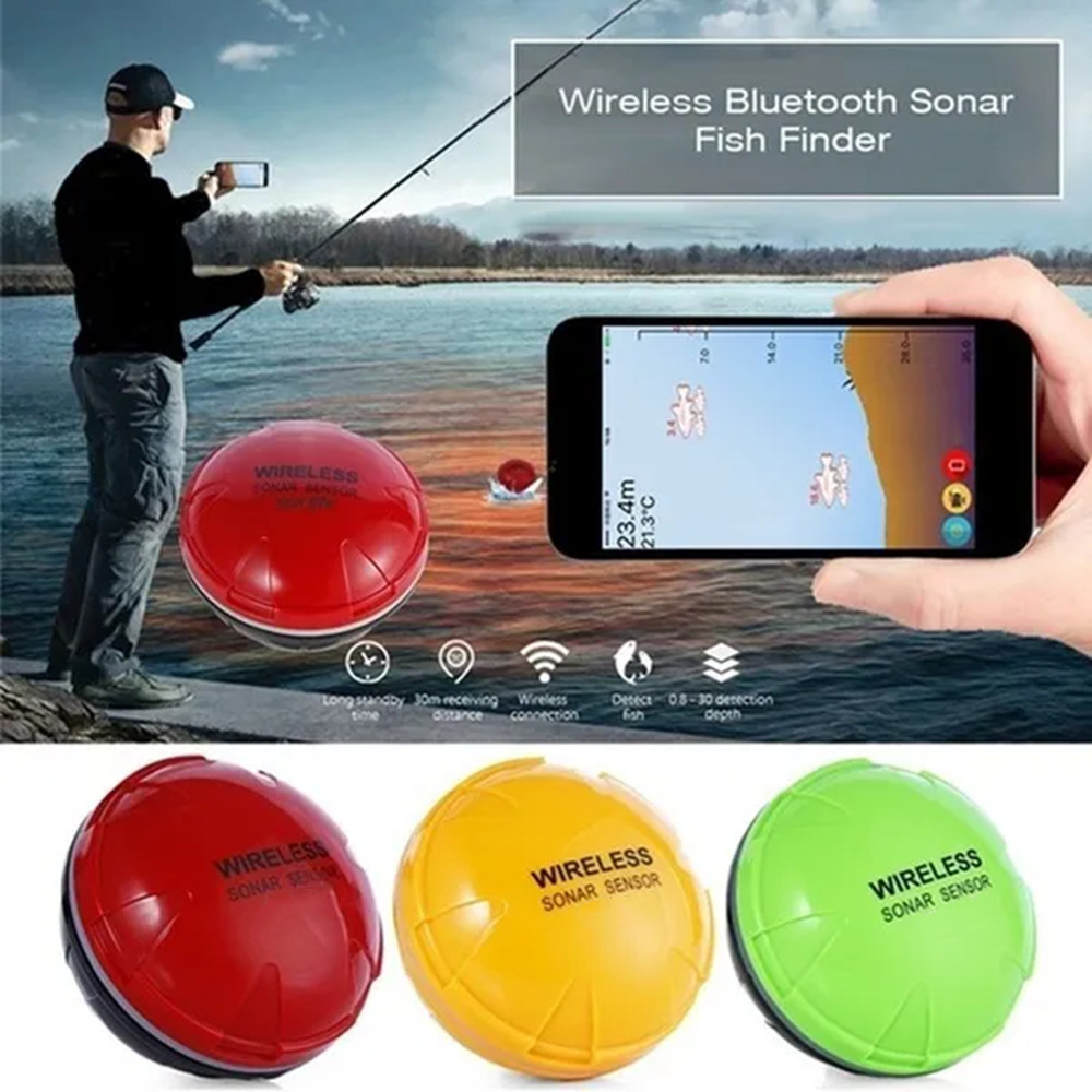 PUPOPAN 100M Brand New Smart P - Fish Finder Transducer recension och pris