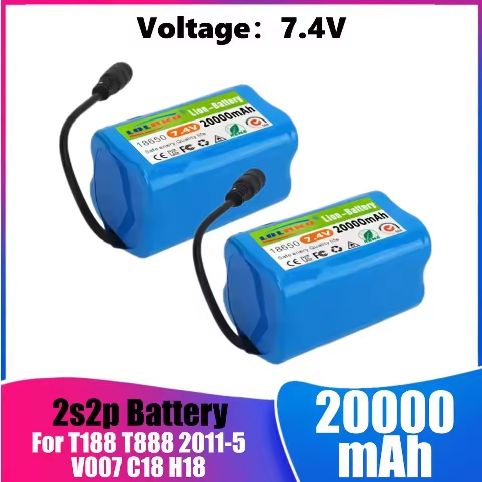 7.4V 20000mAh Battery with USB - Fish Finder Charger recension och pris