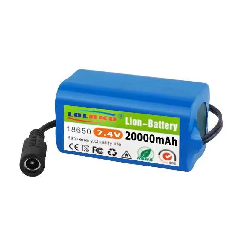 7.4V 20000mAh Battery with USB - Fish Finder Charger recension och pris