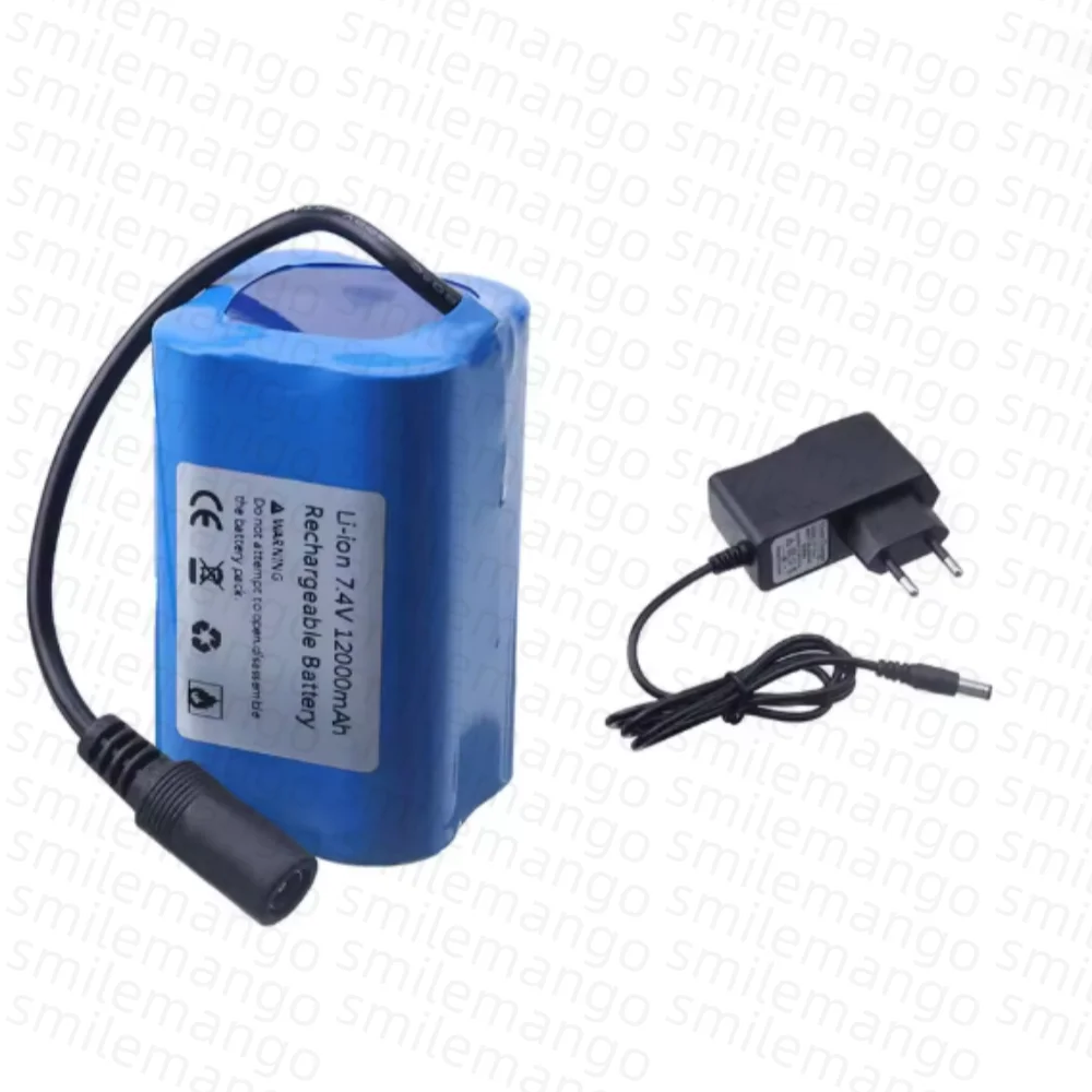 7.4V 12000mAh Battery with USB - Fish Finder Charger recension och pris