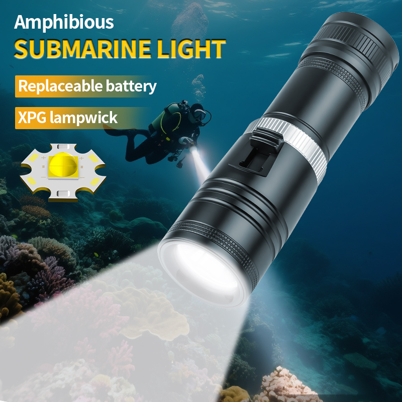 D117 Aluminum Waterproof IPX8  - Fishing Light recension och pris