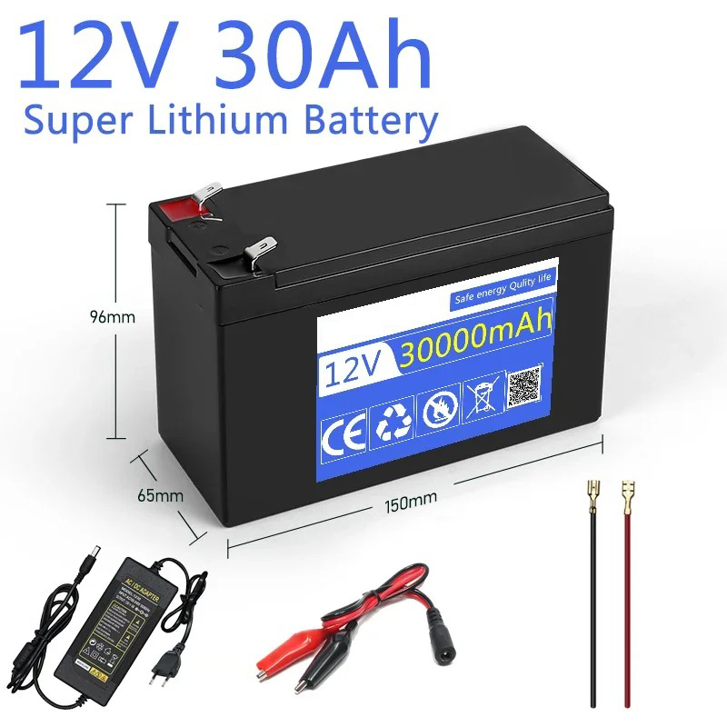 12V 30Ah Lithium 18650 Deep Cy - Fish Finder Charger recension och pris