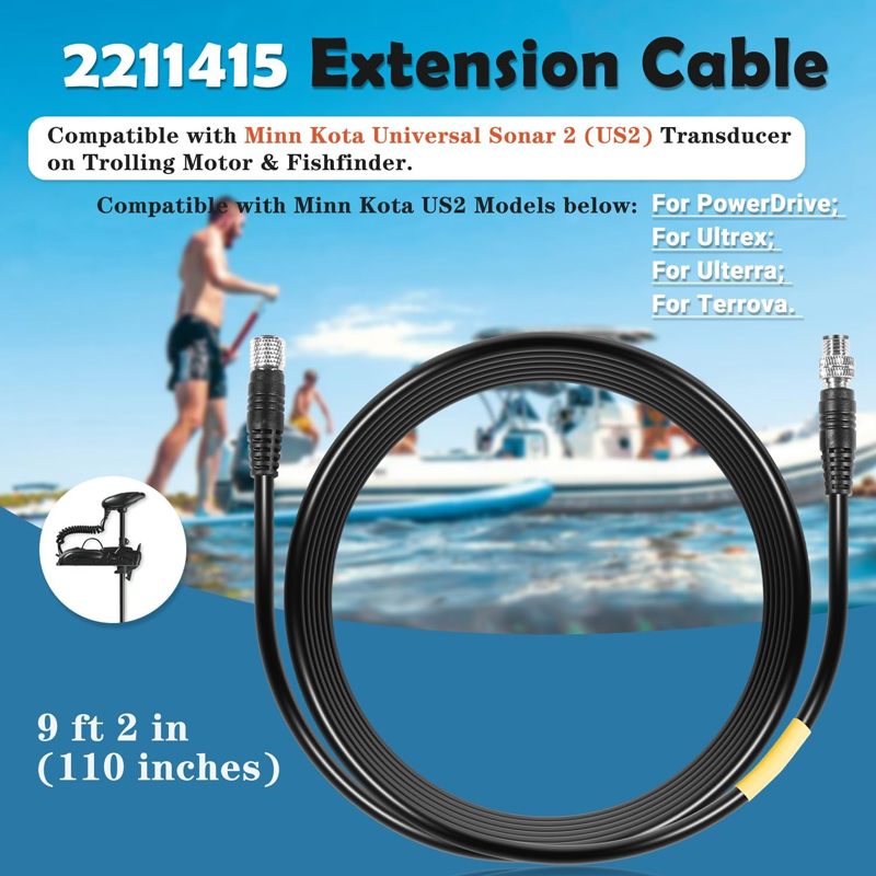 1852068 MKR-US2-8 7-Pin Adapte - Fish Finder Transducer recension och pris