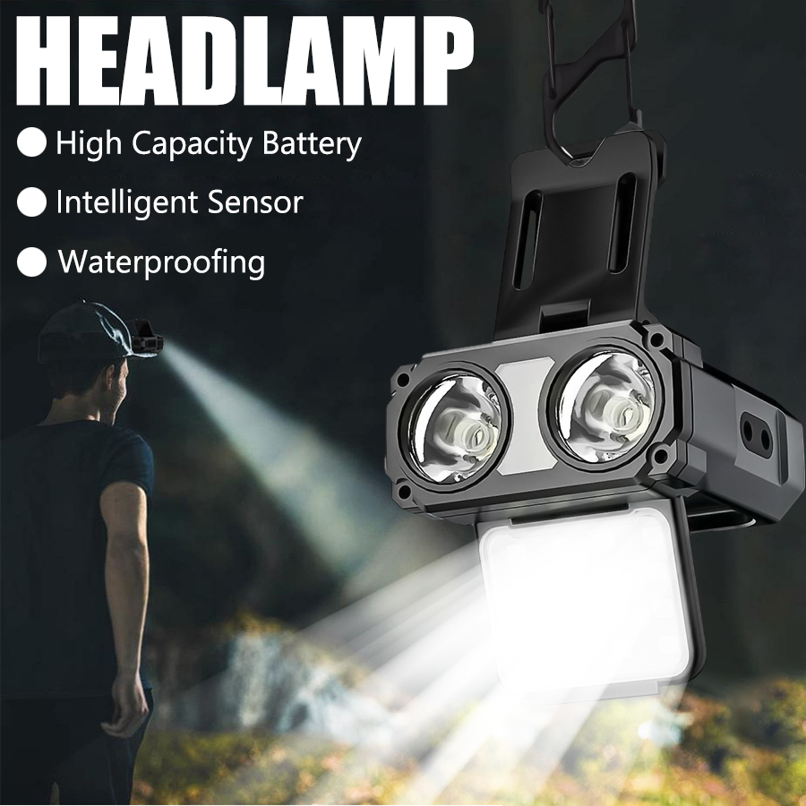 Sensor COB LED Headlamp Cap Cl - Fishing Light recension och pris