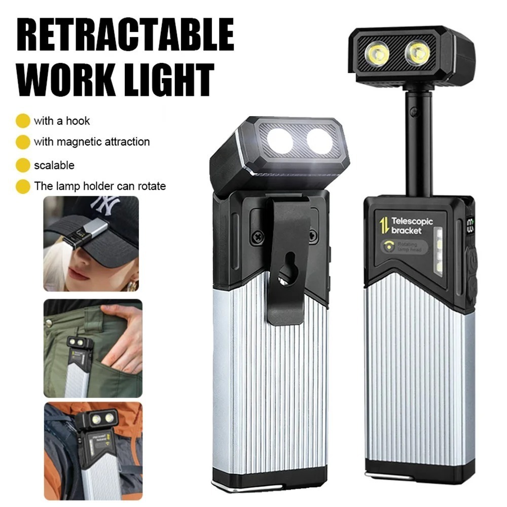 Portable 180° Rotatable Extend - Fishing Light recension och pris