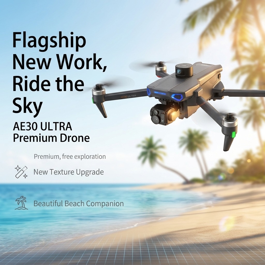 NEW AE30 Ultra GPS Drone 4K Pr - Fishing Camera recension och pris